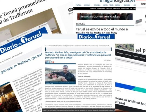 Los medios de prensa de Teruel anuncian la semana de Trufforum en la provincia